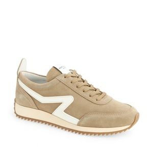 Rag & Bone Retro Sneaker. Color Light Sand Suede. Size 37.
